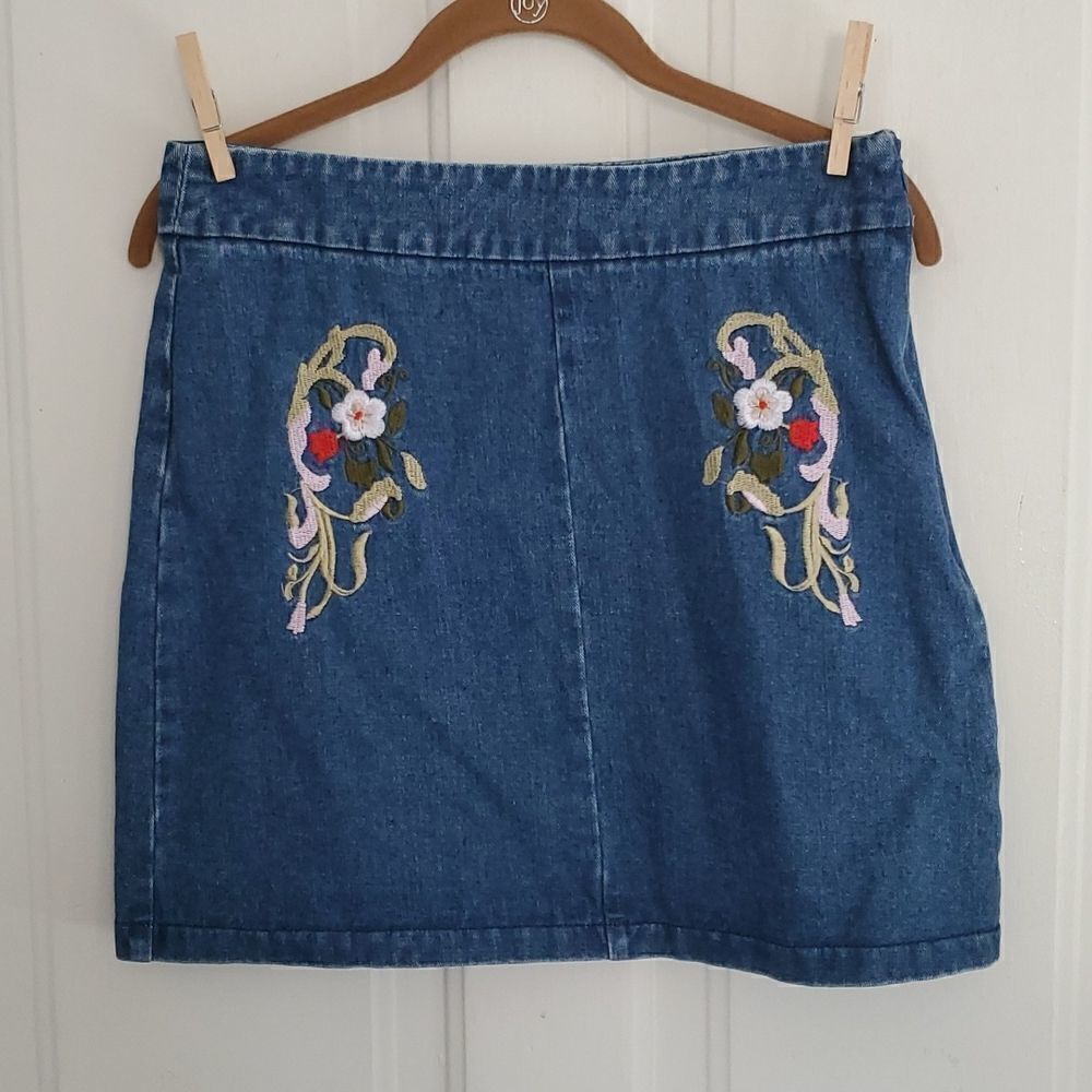 Goldie Revolve Denim Skirt 